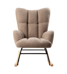Sillon Mecedor Alba Gris Topo carestino