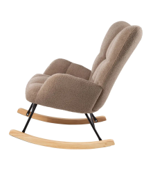 Sillon Mecedor Alba Gris Topo carestino