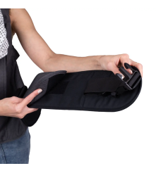 Canguro Porta Bebé BASIC Negro carestino