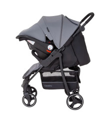 Coche CITY TRAVEL V3 Accesorios Rosa Malva carestino