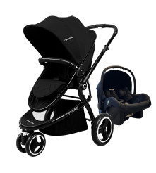 Coche CITY TRAVEL V3 Accesorios negro carestino
