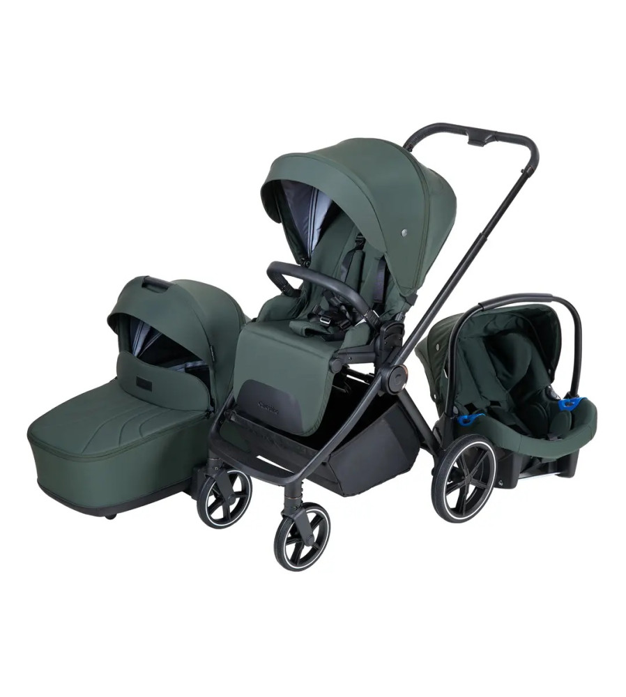 Coche BEVERLY v3 con Accesorios Tostado carestino