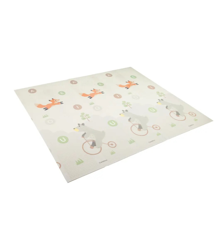 Alfombra Antigolpes Reversible Plegable 180x200 Vías carestino Alfombra Antigolpes Reversible Plegable 180x200 Vías carestino