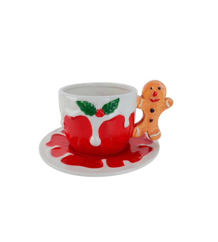 FORRO PARA COJIN ARBOL NAVIDAD POMA ROSA