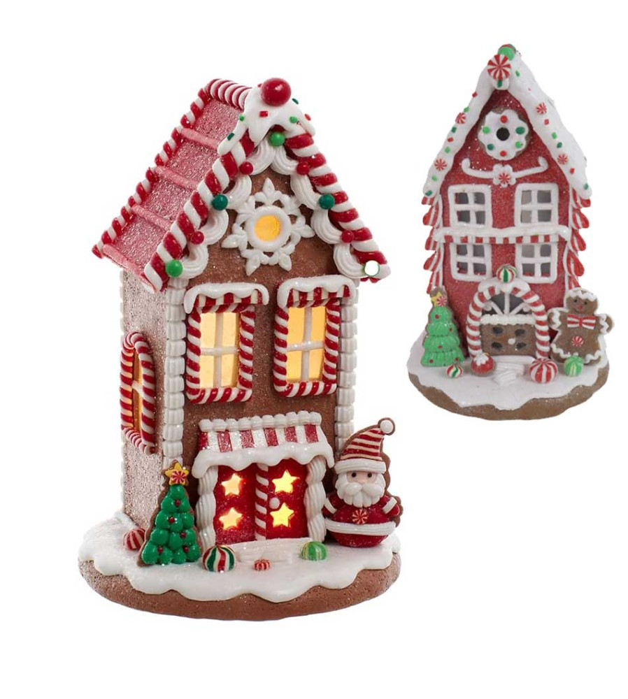 CASITA NAVIDEÑA CON LUZ