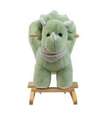 Peluche Mecedor +12meses Cisne blanco rosa carestino