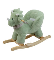 Peluche Mecedor +12meses Cisne blanco rosa carestino