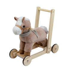 Peluche Caminador y Pata Pata Perro BLANCO CARESTINO