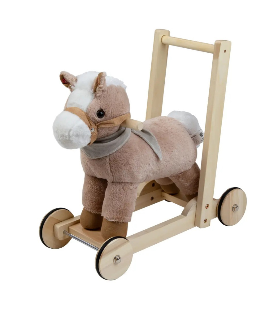 Peluche Caminador y Pata Pata Perro BLANCO CARESTINO