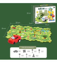 Juguete Bebé Gatea Verde Úpale