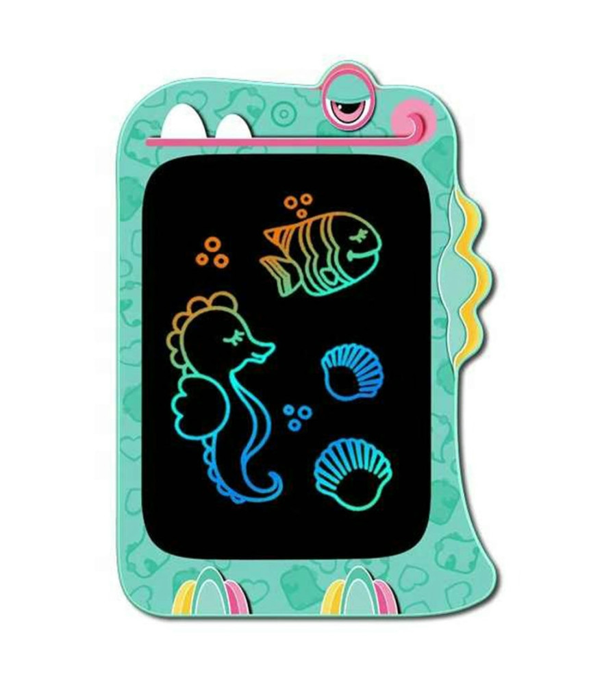 Tablet Para Niños LCD Multicolor 23x16cm Rosa Úpale