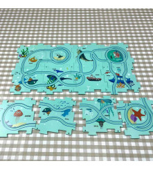 Piano Musical para Bebés Dino Rojo Úpale