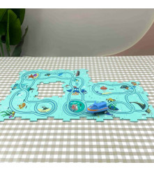 Piano Musical para Bebés Dino Rojo Úpale