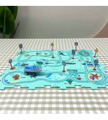 Piano Musical para Bebés Dino Rojo Úpale