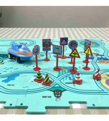 Piano Musical para Bebés Dino Rojo Úpale