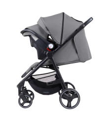 Coche KIEV V2 CON Accesorios Negro CARESTINO