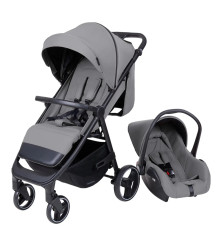 Coche KIEV V2 CON Accesorios Negro CARESTINO