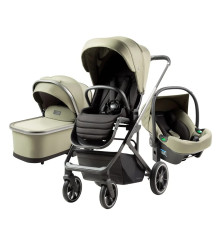 Coche KIEV V2 CON Accesorios Gris Topo CARESTINO