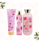 SET STRAWBERRY CHEESECAKE CON BODY WASH + LOCION CORPORAL + SPLASH BODYCOLOGY