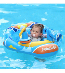 Flotador De Piscina Techo Inflable para bebés Lila