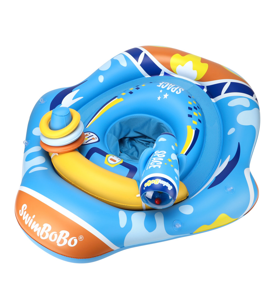 Flotador De Piscina Techo Inflable para bebés Lila