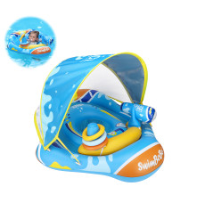 Flotador De Piscina Techo Inflable para bebés Lila