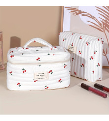 SET DE NECESER Y ORGANIZADOR DE VIAJE CHERRY 3 PCS