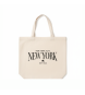 BOLSO TOTE BAG NEW YORK BEIGE