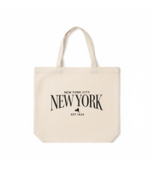 BOLSO TOTE BAG NEW YORK BEIGE