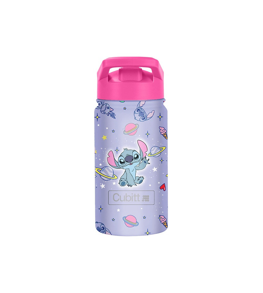 TERMO CUBITT KIDS STICH 14 OZ TERMICO TECNOLOGIA THERMOSHIELD - LILA