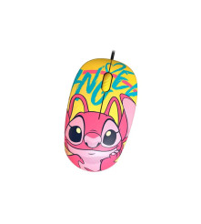 MOUSE XTECH ALAMBRICO DISNEY STICH USB - AZUL