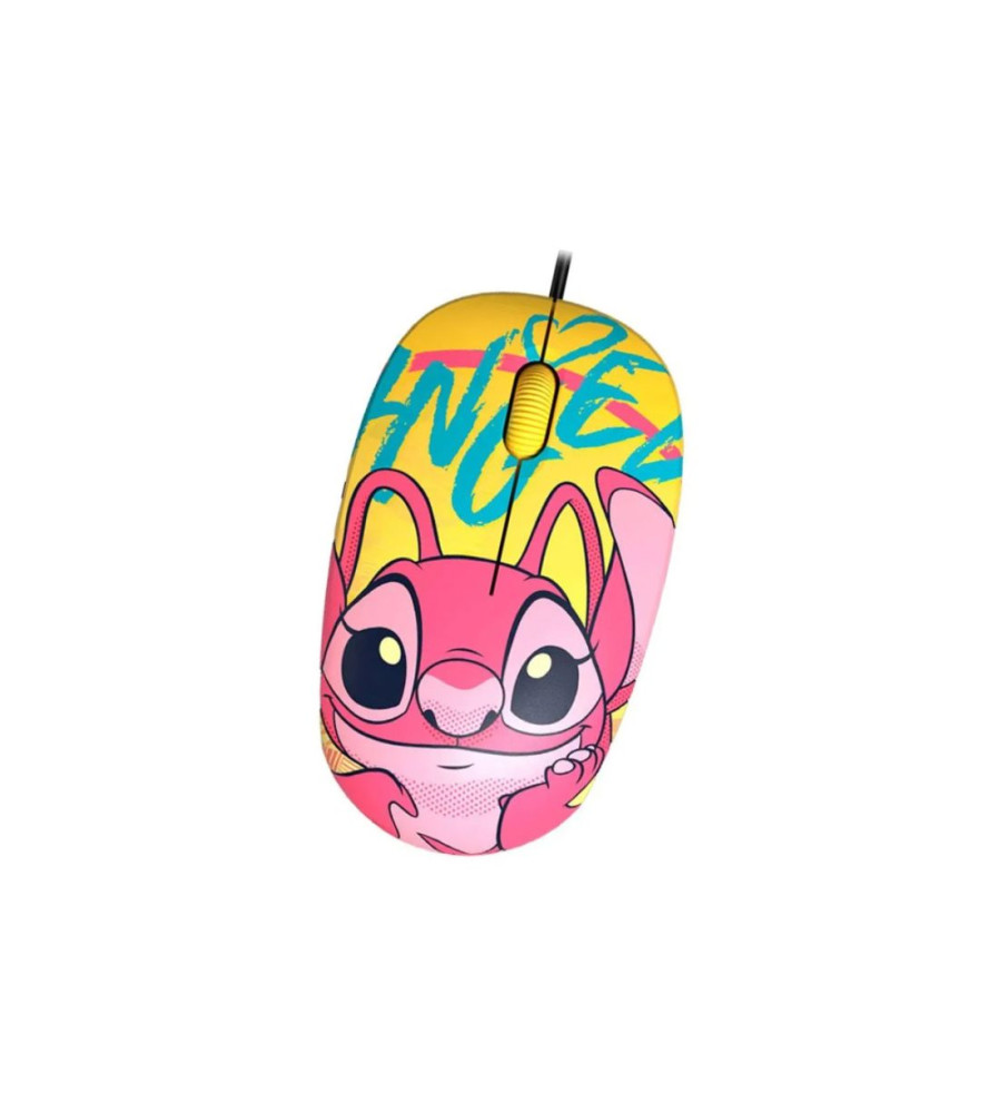 MOUSE XTECH ALAMBRICO DISNEY STICH USB - AZUL
