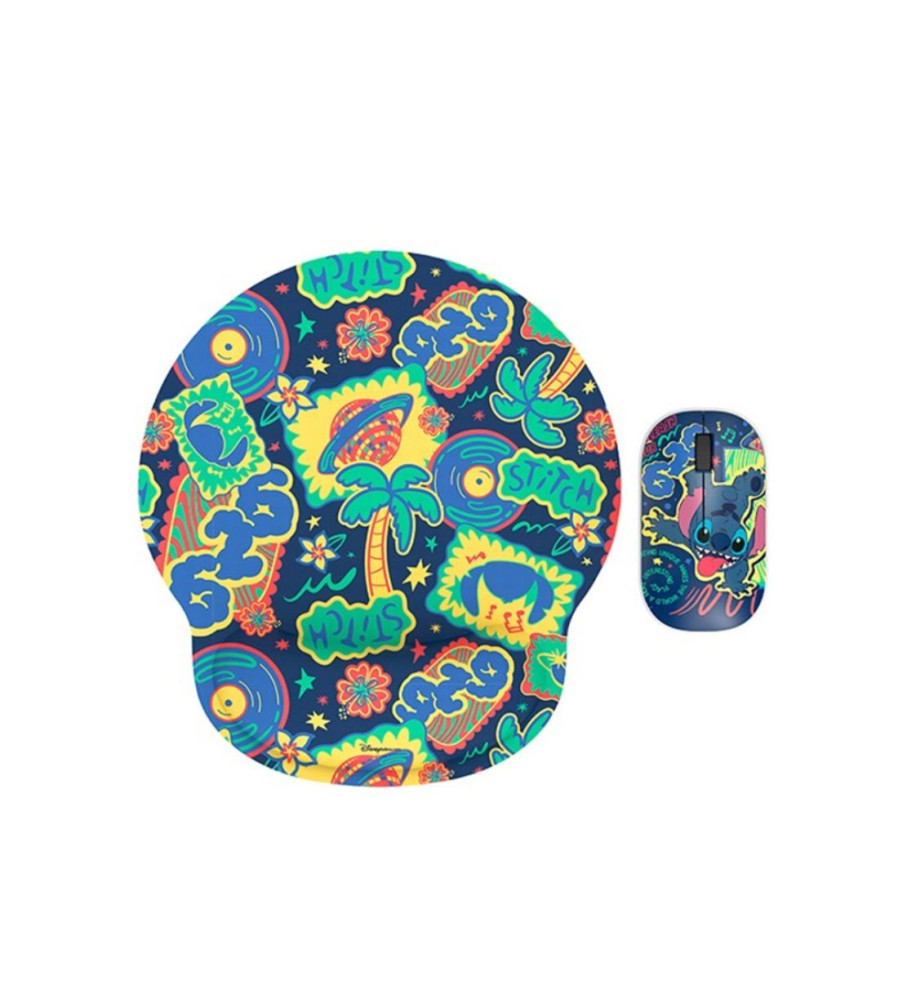 MOUSE XTECH ALAMBRICO DISNEY STITCH USB - ROSADO