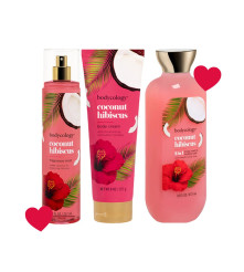 SET COCONUT HIBISCUS CON...