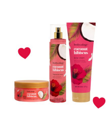 SET CHERRY BLOSSOM CON LOCION CORPORAL + SPLASH + EXFOLIANTE