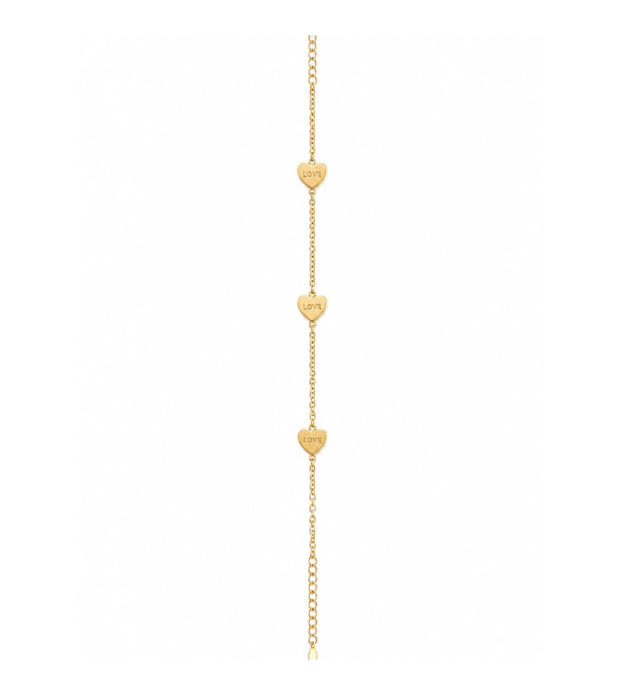 PULSERA RUBI ACERO QUIRURJICO 304 CON CAJA