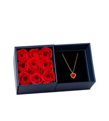 COLLAR FRENCH EN ACERO QUIRURJICO 304 CON CAJA