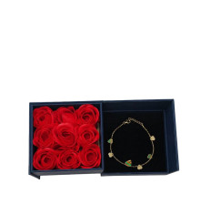 COLLAR ROSI EN ACERO QUIRURJICO 304 CON CAJA