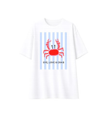 CAMISETA OVERSIZE BLANCA ALGODÓN GYE EDITION