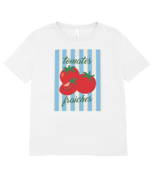 CAMISETA OVERSIZE BLANCA ALGODÓN MORE AMORE POR FAVOR