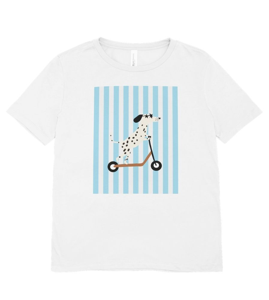 CAMISETA OVERSIZE BLANCA ALGODÓN APEROL