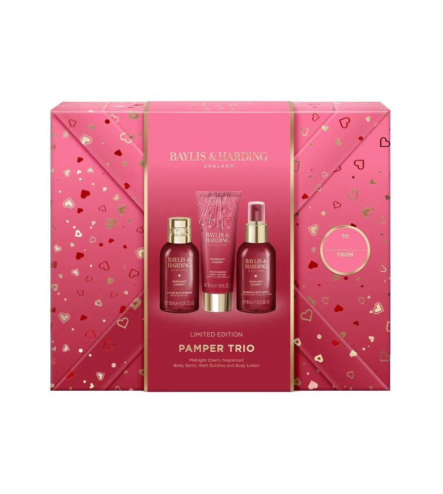 BAYLIS & HARDING GIFTSET RUTINA COMPLETA MIDNIGHT CHERRY 2 X 100ML