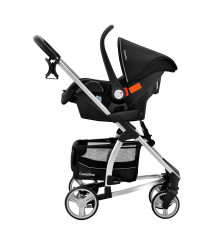 Coche LONDON Con Accesorios GRIS carestino