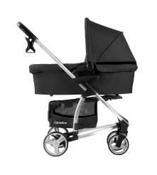 Coche LONDON Con Accesorios GRIS carestino