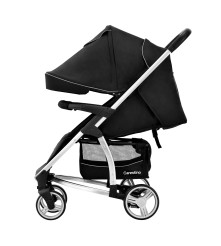 Coche LONDON Con Accesorios GRIS carestino
