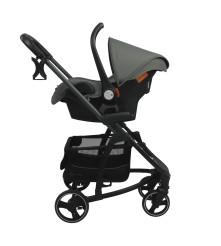 Coche LONDON Con Accesorios gris carestino