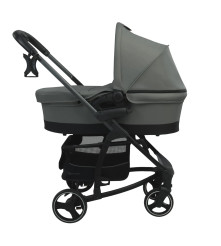 Coche LONDON Con Accesorios gris carestino
