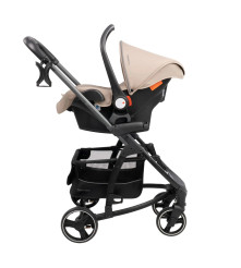 Coche LONDON V2 Gris Lobo carestino