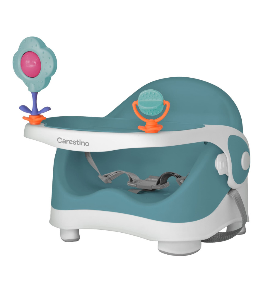 Silla de Comer Booster Verde Agua Carestino