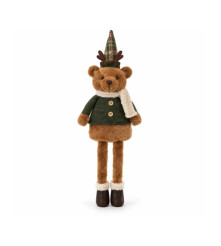 Oso Navideño de Felpa con Traje Festivo 43cm
